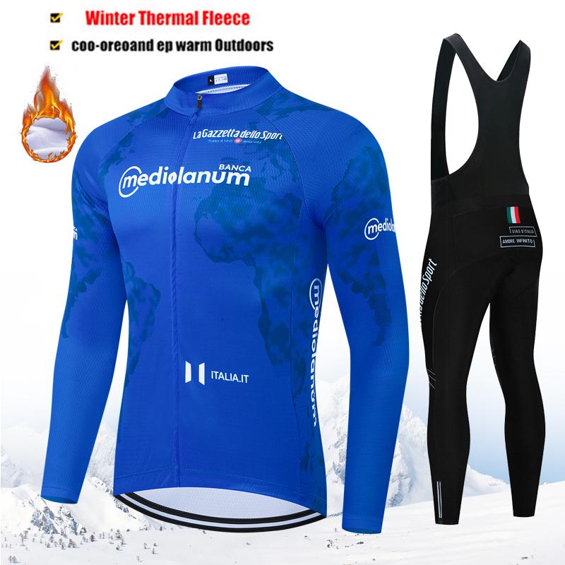 

Зимовий Тур де Італія D ITALIA Велосипедний Одяг Чоловіча Блуза Форма Костюм Велосипедний Флісовий Джерсі Спортивний Набір Велосипедний Одяг 2026 Asian size-4XL
