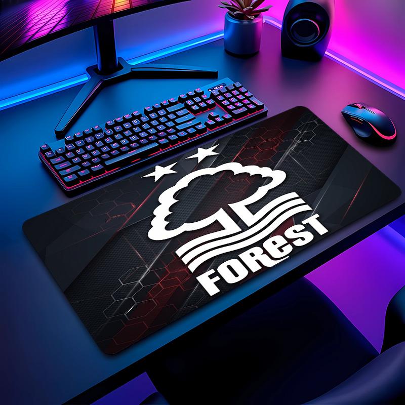 Nottingham Forest Fußballmuster Mauspads Nicht?Rutschfestes Gummi-Basis Gaming-Mauspad Für Schreibtisch Büro Zuhause
