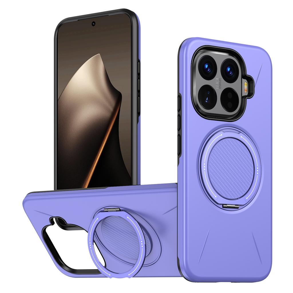 Armor Shockproof Phone Case For Xiaomi 15T Pro 360° Rotating Magnetic Metal Ring Bracket Cover For Xiaomi 14T Pro 17 Pro Max