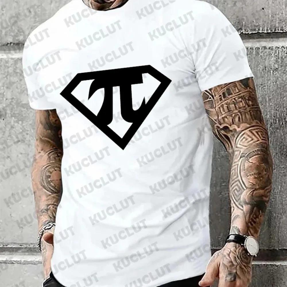 

Футболка Super PiDay Fun Math для женщин и мужчин, футболки с коротким рукавом, летняя одежда, забавная футболка, топ, забавный подарок на день рождения XXXXXL белый