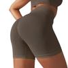 High-Waist Peach Lift Yoga Shorts - Women's Fitness & Running Apparel
