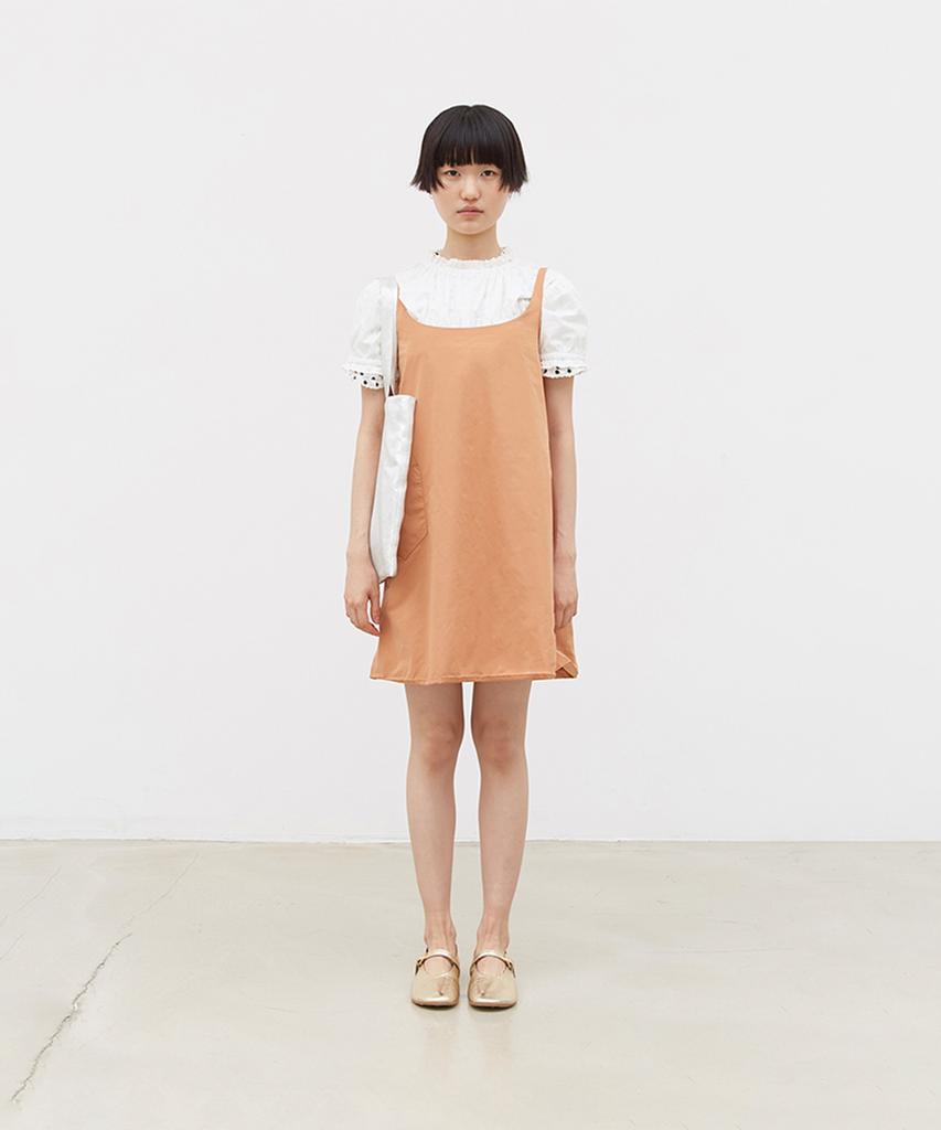 Koseumoseu Shelter Midi Dress (Orange)