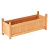 Raised Garden Beds Greenfingers Garden Bed Raised Wooden Planter Outdoor Box Vegetables 90X30x33cm