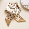 Korean Style Silk Scarf and Hairband Set - Versatile Women's Accessory for Summer