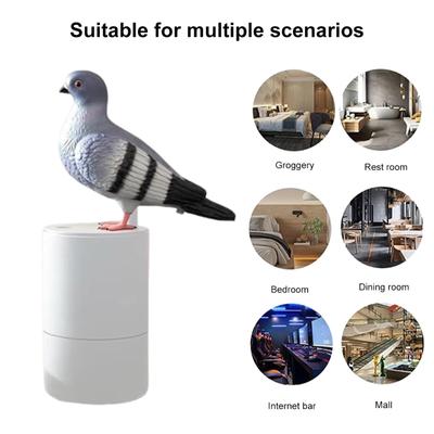 Dispensador de Jabón Espumoso Paloma con Inducción Automática Lavamanos de Espuma Dispensador de Jabón sin Contacto para Cocina y Baño