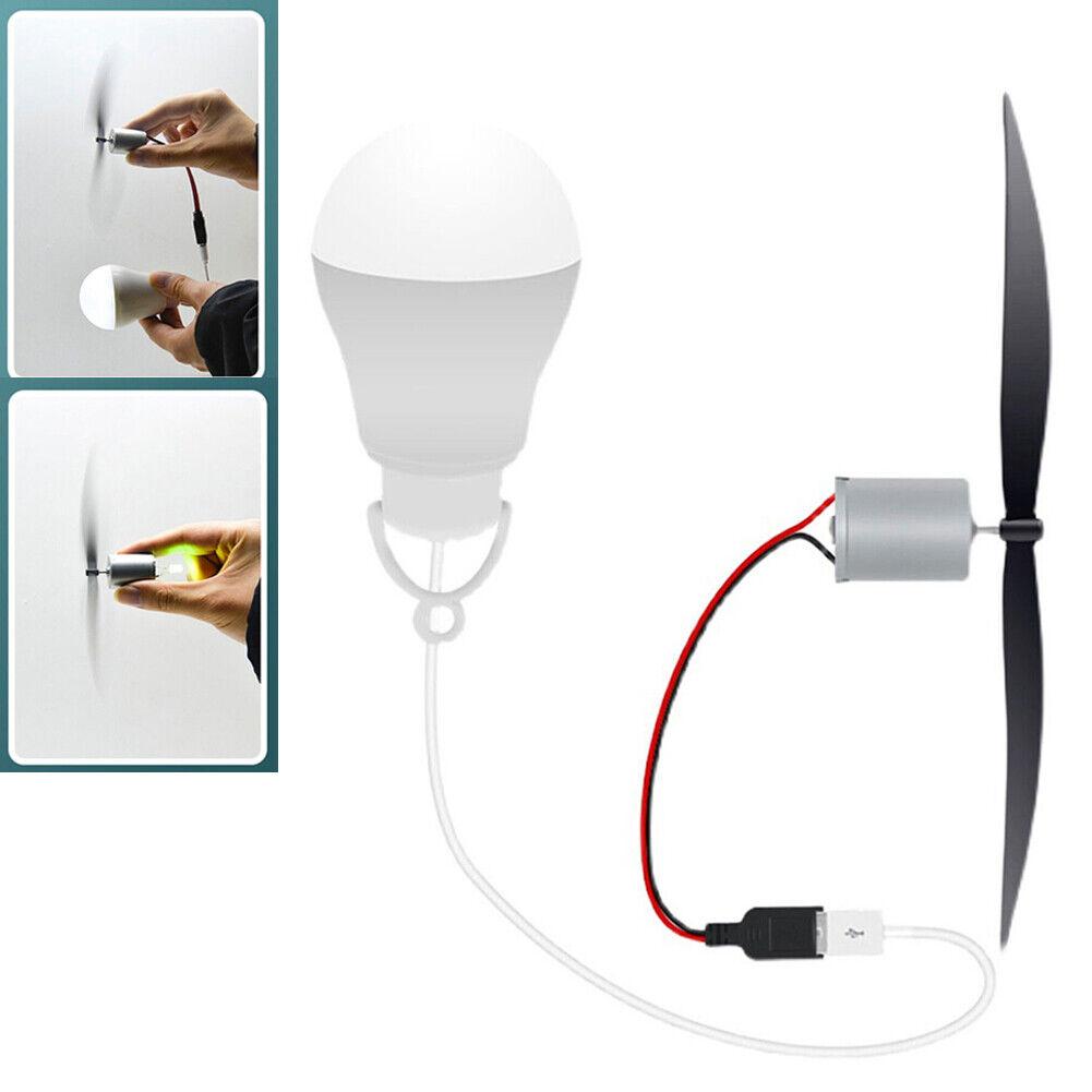 Wind Propeller DIY Set Power Energy Generator Alternative Generator Cultivating Students Generating Wind Wind Power Generation