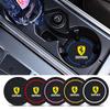 Car Auto Cup Holder PVC Anti Slip Insert Coasters Pads Car Accessories for Ferrari F430 Stradale Roma 488 Portofino F8 Superfast Nlsc6