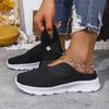 Women Slide Shoes Orthopedics Wide Feet Swollen Shoes Summertime Beach Slide Shoes Airy Mesh Flat Shoes Walking Slide Shoes Men Slipper