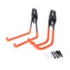 Heavy Duty Metal Hook Wall Mount Anti-Slip Storage Hook For Ladders Garden Tool