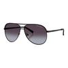 Emporio Armani Occhiali da sole in lega stile pilota Unisex Occhiali da sole Neri AX200260008G