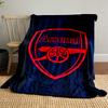 Arsenal Logo Designed Flannel Blanket for Bedroom, Living Room, Sofa, and Nap