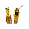 Golden Pharaoh Ballpoint Pens, Set of 3, 0.5mm Oil-Based, Retractable, Smooth Writing, Gift for Kids & Students, Assorted Ancient Egyptian Designs