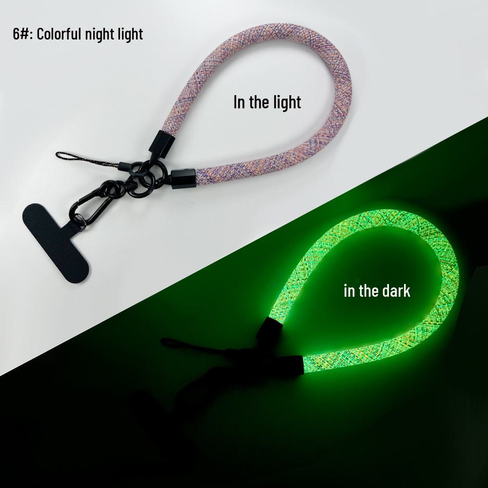 

Съемный светящийся шнурок для мобильного телефона с высококачественным тросом безопасности для камеры - браслет с защитой от потери для использования на открытом воздухе
