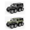 1/32 Siberia Conqueror Shaman 8*8 Tyre Alloy Car Model Diecast Metal Toy Police Off-road Vehicle Car Model Sound Light Kids Gift