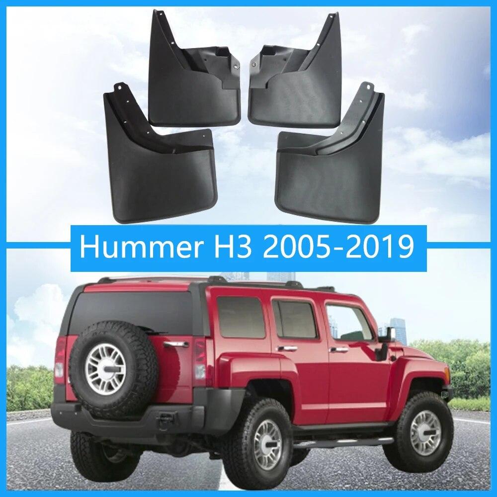 Mud Splash For Hummer H2 H3  2003- Mud Flaps Mudguards Splash Guards Mud Flaps Fender Mudguard Auto Accessories 2003- 20