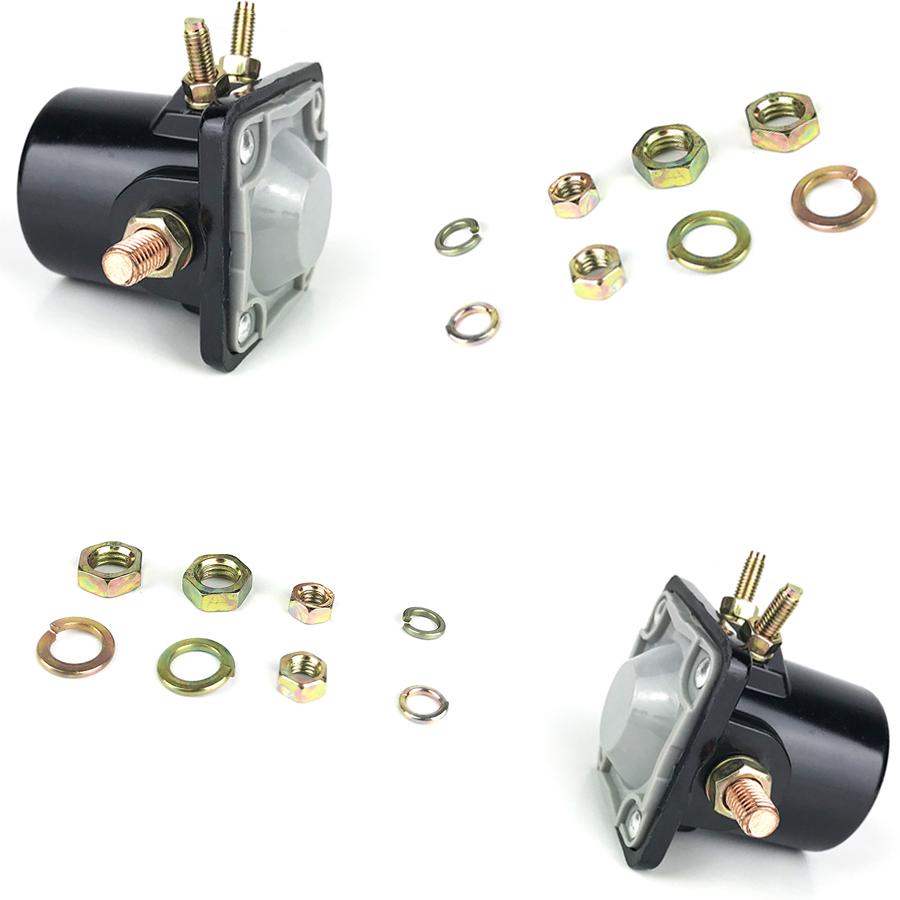 2PCS Starter Solenoid Switch Relay 383622 for Johnson OMC Evinrude Outboard Motor 12Volt