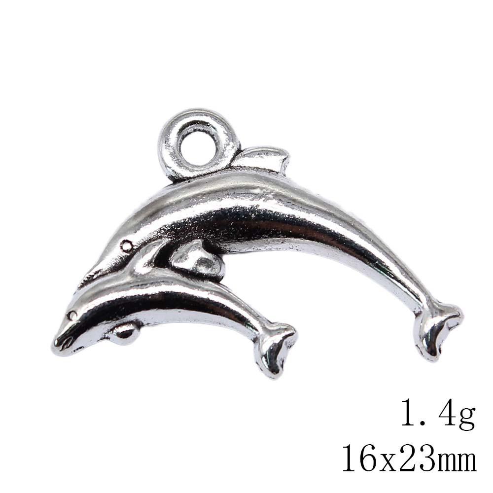 Graduation Charm Phone Dolphin Whale Tail Charms Pendant Women's Bags Pendant