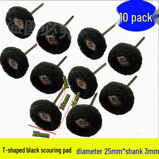 Electric Polishing & Rust Removal Brush: Steel & Copper Wire Grinder Head