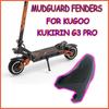 For Kugoo Kukirin G3 Pro Electric scooter Splash proof Front and Rear Mudguard Fenders Anti Collision Baffle Modified Accessory