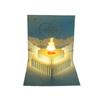 Happy Birthday 3D Light Music Card With Envelope Light Feature Pop Up Cake Card Musical Function Cake Blessing Card