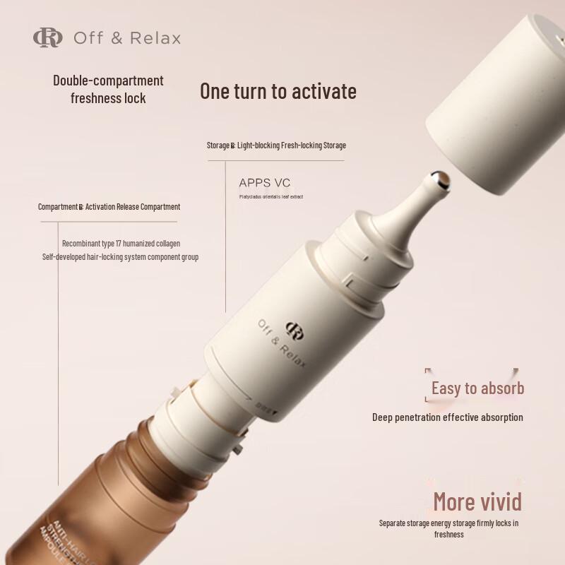 Off&Relax Anti-Hair Loss Scalp Serum Ampoules 3-Box Set