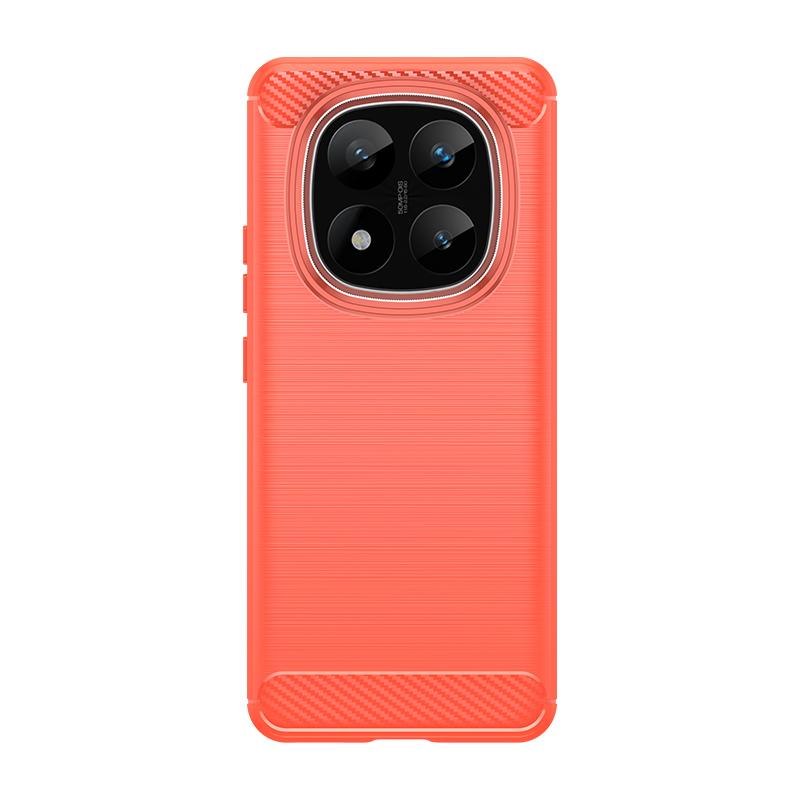 For Cover Xiaomi Redmi Note 14 Pro Plus Case Redmi Note 14 Pro 5G Capas Back Carbon Fiber TPU Soft Fundas Redmi Note 14 Pro Plus