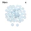 50pcs 4 Holes Mini Buttons for Doll Clothes Round Candy Color Plastic Buckles DIY Doll Bag Sewing Handmade Doll Accessorie