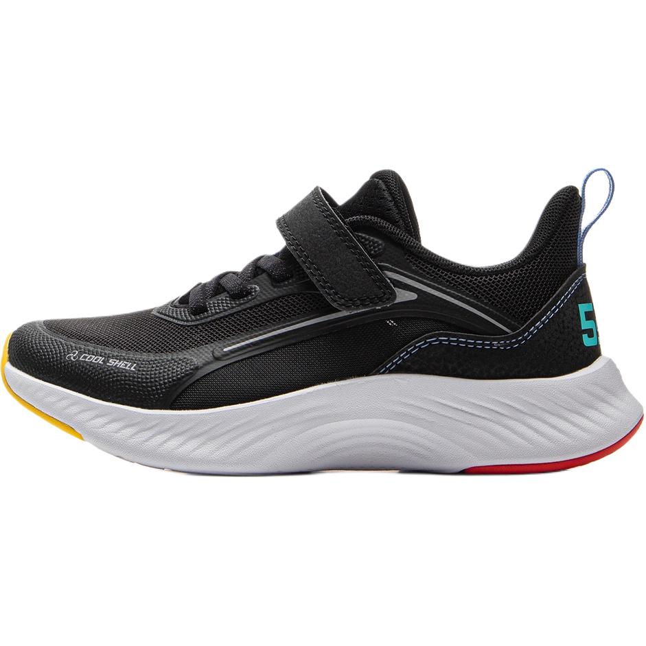 Li Ning Kids Sport Lifestyle Bright Elegant Soft Deep Childrens Casual Shoes Kids Casual Shoes Black YKNV022-7