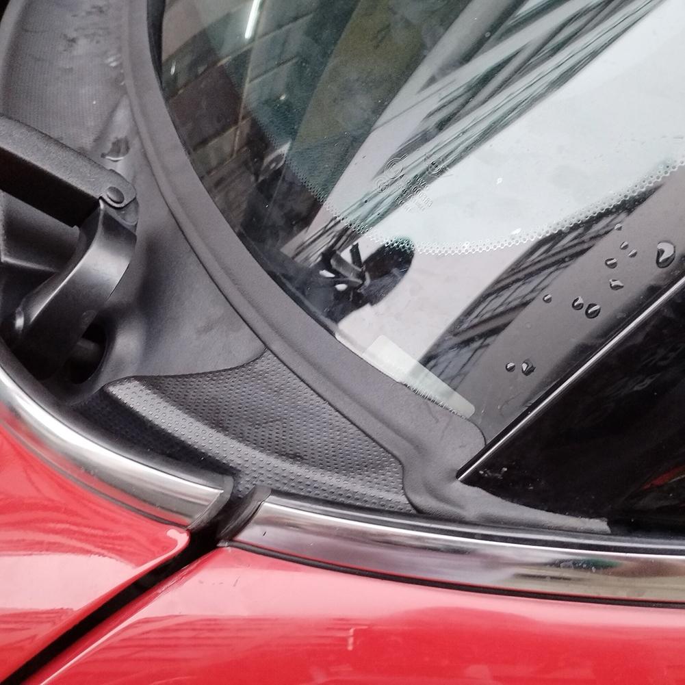 1 pereche etanșare capotă 2 buc Negru Înlocuire Calitate înaltă