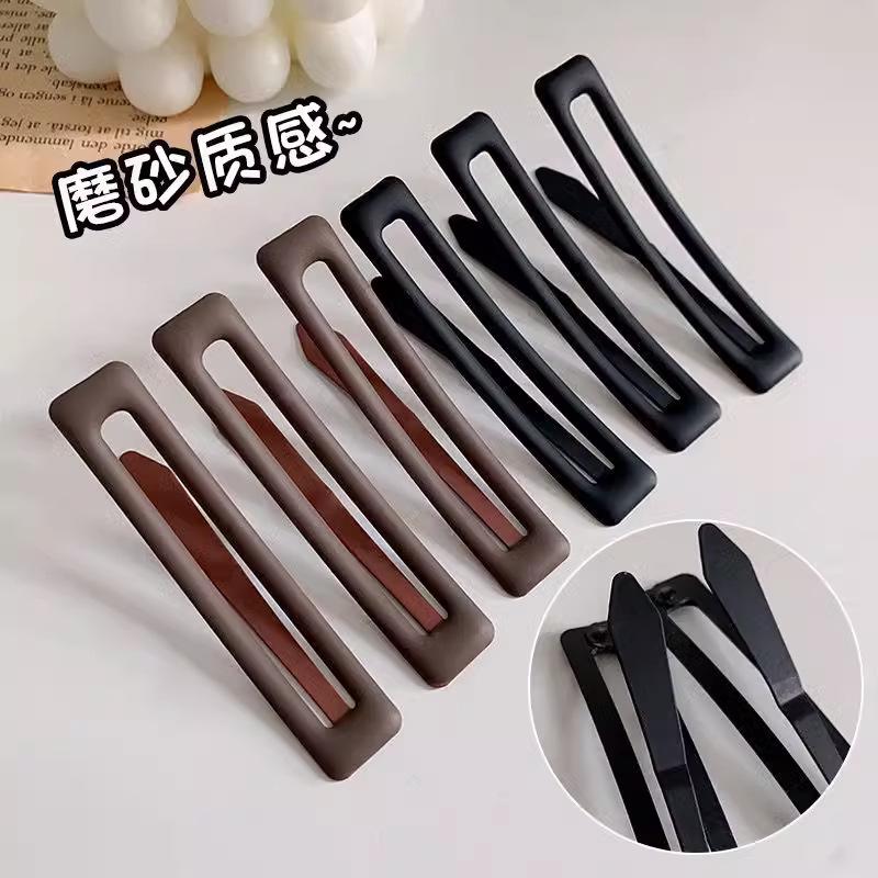 Matte Bobby Pin for Women – High-End Hair Clip for Baby Hair, Forehead, and Side Bangs