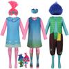 Anime Poppy Halloween Trolls Branch Cosplay Costume Dress
