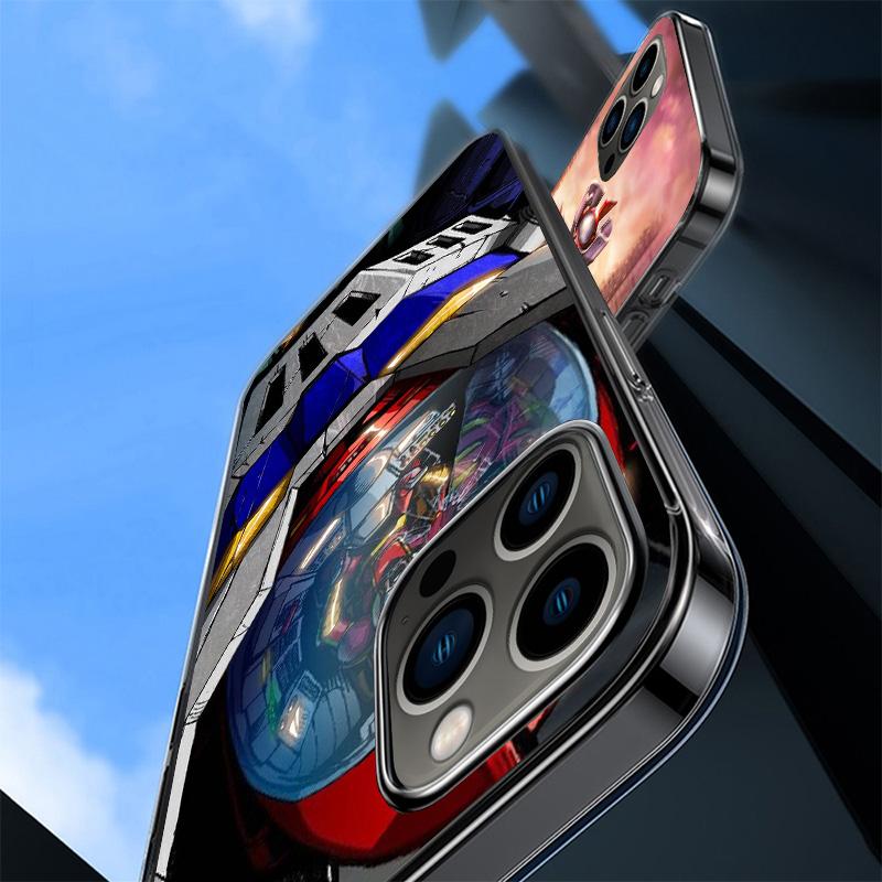 Manga Mazinger Z Anime Phone Case For iPhone 17 Air 16 Pro Max 16E 15 + 14 Plus 11 12 13 Mini 7 8 SE Gift Print Cover Fundas 17