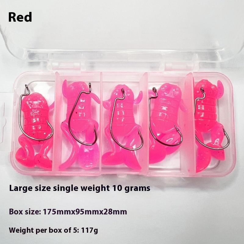 5Pcs/Set Lure Bait 10G/Piece Water Surface Kick Frog Fake Bait High Simulation Tpe Frog Soft Bait Frog-Like Stance Lure