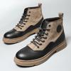 Men's New Leather Outdoor Sports Shoes Casual Shoes Business Leather Board Shoes Boots