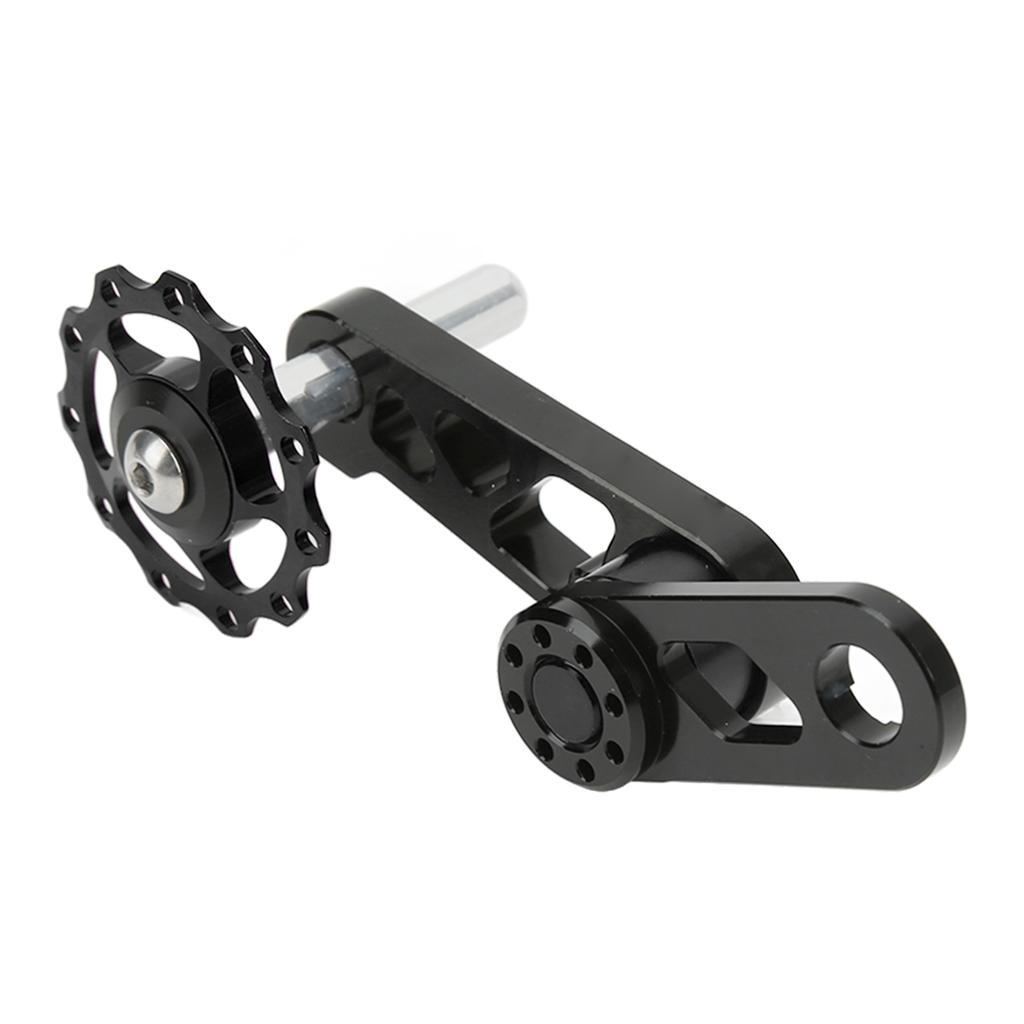 Single Speed Chain Tensioner Aluminum Alloy Folding Bike Chain Stabilizer Bike Chain Tensioner for