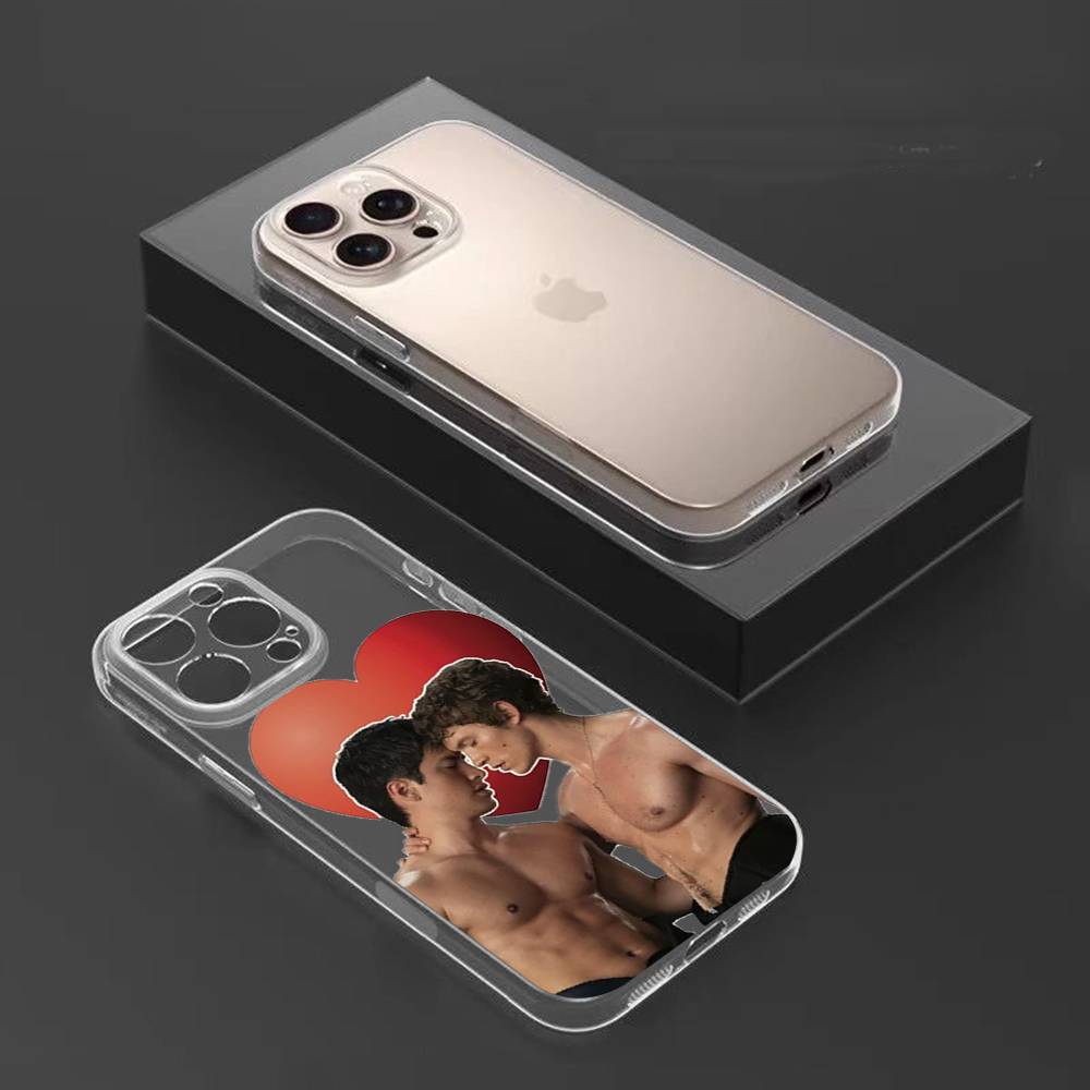 LGBTQ H-Heated R-Rivalry Ice Hockey Phone Case For iPhone17,16,15,14,13,12,11 Plus,Pro Max Soft Transparent Cover