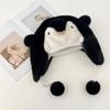 Cute Penguin Plush Hat Cold Protection Pullover Hat Sweet Beanies Caps  Kids Adult Gifts