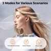 AI Language Translator Earbuds, OWS Real-Time 3-in-1 Translation Earphones 144 Languages & Accents Translation Headphone for Travel Business Learning