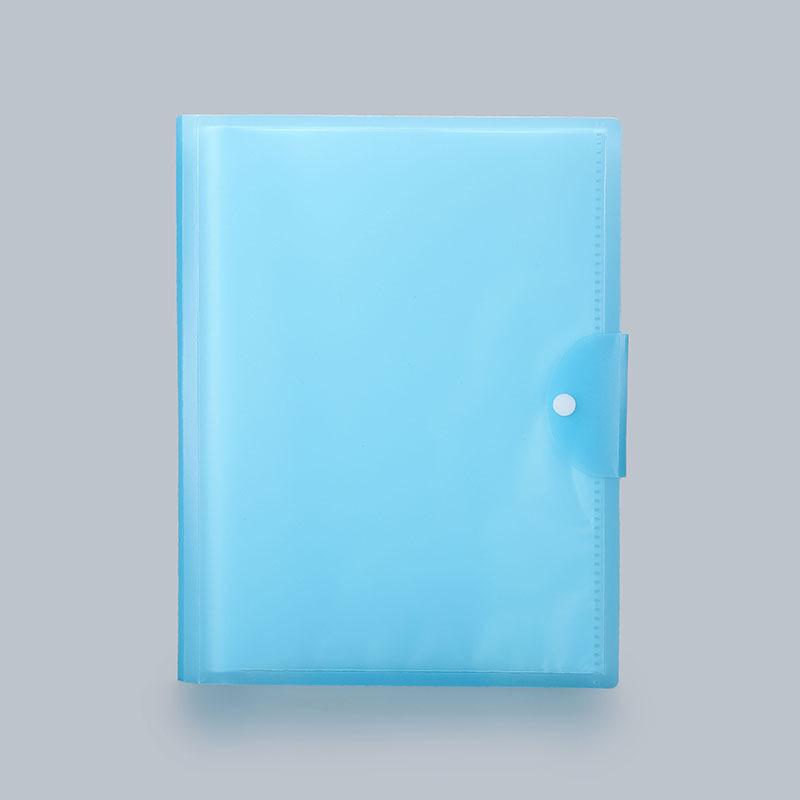 A3 Exam Storage Bag for Learning Documents - School Supplies Organizer 10 pages синий