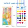 Zhenglin Erasable Colored Pencils – 24, 36, and 48 Color Sets for Children and Students Drawing and Coloring.
