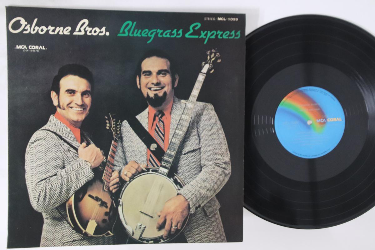 

LP Record OSBORNE BROTHERS - Bluegrass Express MCL1039 MCA Japan Country Used