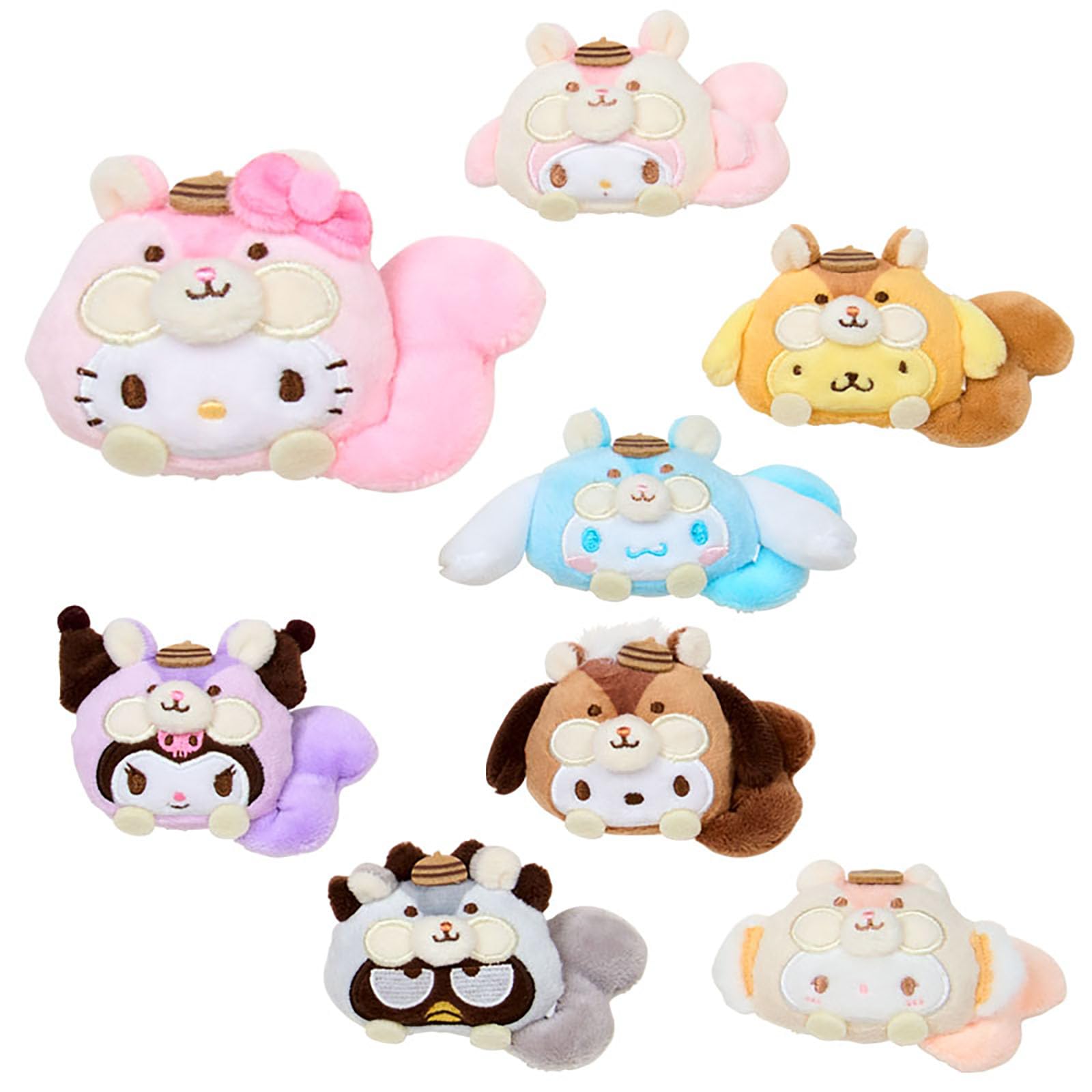 Секретный значок Sanrio (Пушистая белка) Персонажи Sanrio 223662