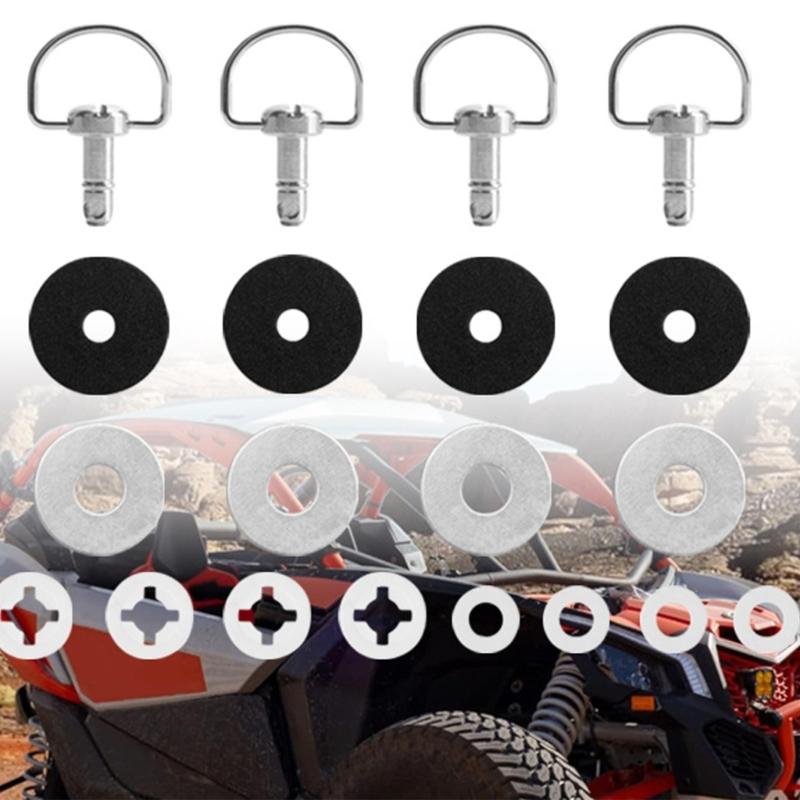 Aluminum Roof Attachment Bolts  Roof Pins Quick Release Bolts For ATV UTV 715003815 250100186 Roof Pins