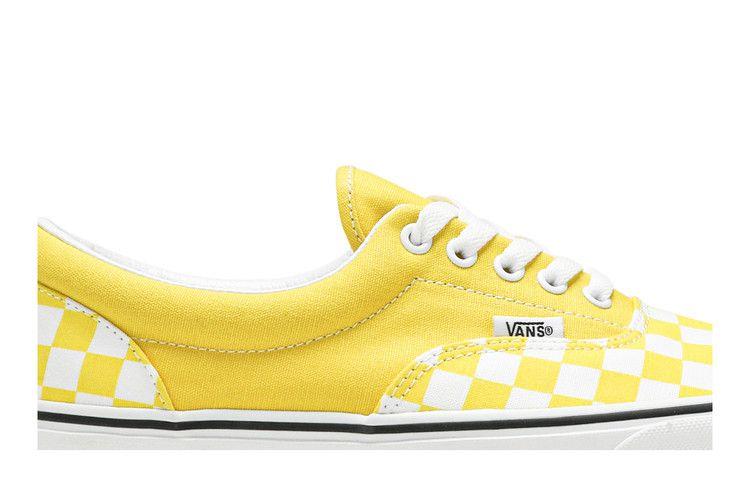 Men's Sneakers Vans Era 'Checkerboard Vibrant Yellow'