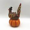 320g Turkey Pumpkin Ornament Thanksgiving Harvest Home Decor Indoor Outdoor Display