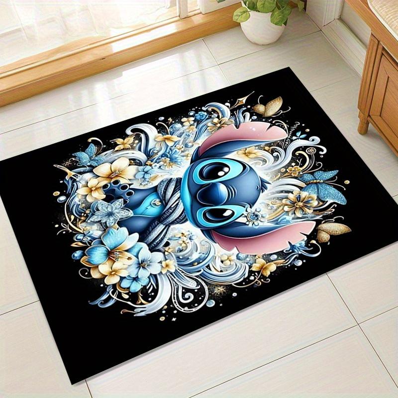 

1pc. Stitch Floral Butterfly Home Decor Rug Office Carpet Chair Mat Outdoor Giftz0410121 60cm by 90cm