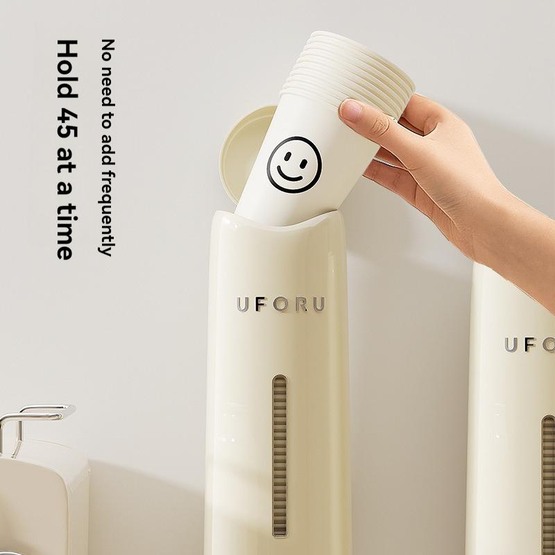 Perforationsfreier Wasserspender für Zuhause, Tassenextraktor, Wohnzimmer, Küche, Mundwasser, Wandhalterung für Zuhause, Büro, Krankenhaus