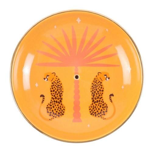 Something Different Leopard Palm Incense Holder