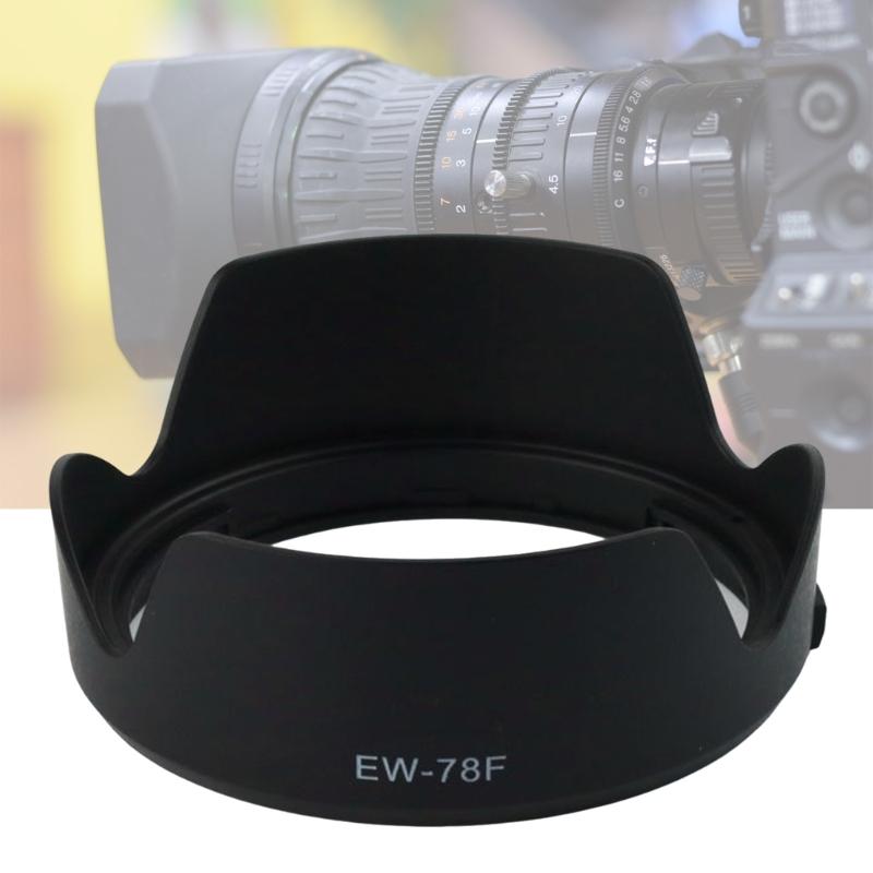 EW78F Lens Hood For RF24-240mm F4-6.3 ISUSM Camera Lens Shade Block Stray Light,Sunshades Compatible for 72mm Filter