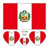World Cup 2026 National Flag Waterproof Tattoo Stickers for Sports